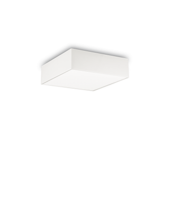 IDEAL LUX: Ritz PL4 plafoniera quadrata bianca 50x50 cm in offerta