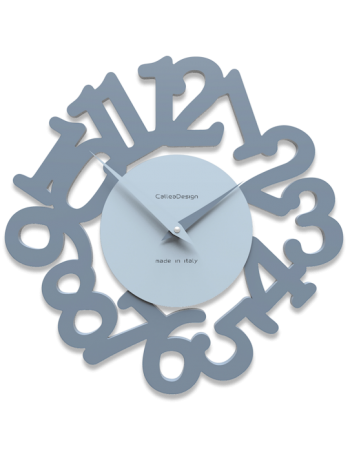 CALLEADESIGN: Mat orologio moderno da parete legno colore carta da zucchero in offerta