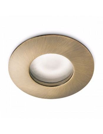 GEA LUCE: Faretto ip65 gu10 da incasso controsoffitto bagno brunito rotondo led in offerta