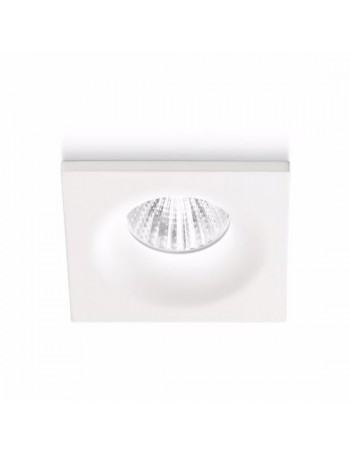 GEA LUCE: Faretto 5w 3000k incasso cartongesso led quadrato bianco in offerta