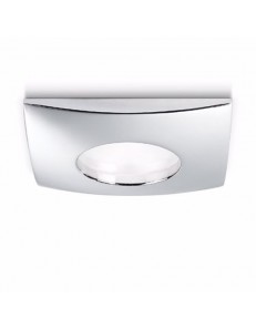 GEA LUCE: Faretto ip65 da incasso a soffitto per doccia bagno cromo in offerta