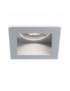 GEA LUCE: Faretto gu10 da incasso rientrato quadrato grigio led in offerta