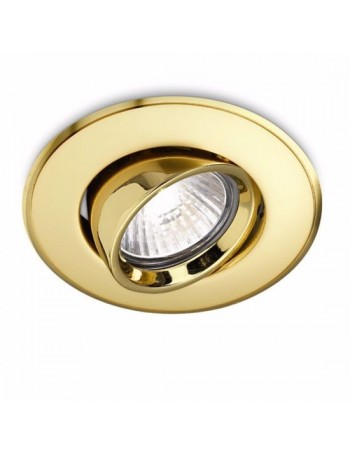 GEA LUCE: Faretto gu10 da incasso controsoffitto tondo oro led orientabile in offerta