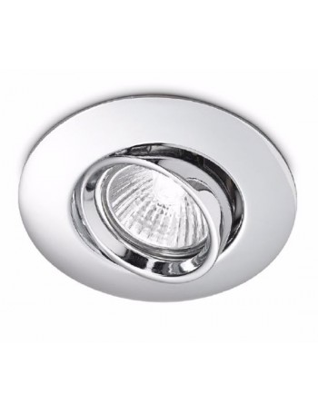 GEA LUCE: Faretti gu10 led da incasso controsoffitto tondo led orientabile nickel in offerta