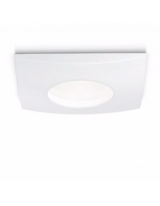 GEA LUCE: Faretto ip6 gu10 per bagno doccia da incasso soffitto bianco in offerta