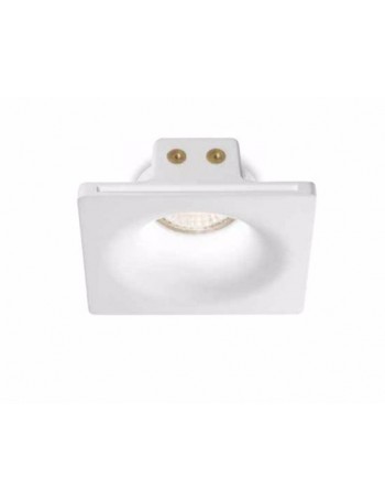 GEA LUCE: Faretto gu10 in gesso da incasso per controsoffitto a scomparsa led in offerta
