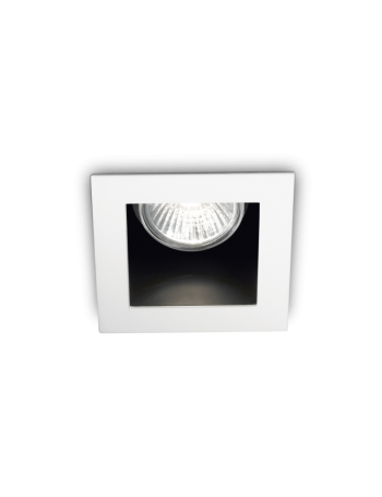 IDEAL LUX: Funky faretto quadrato color bianco da incasso attacco gu10 in offerta