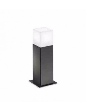 GEA LUCE: Lampione piccolo da giardino IP44 h30 squadrato moderno antracite in offerta