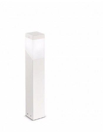 GEA LUCE: Lampioncino piccolo esterno giardino ip44 h60 bianco quadrato in offerta