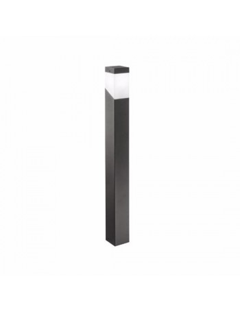 GEA LUCE: Lampione luminoso esterno giardino ip44 h100 antracite quadrato in offerta