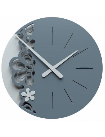 CALLEADESIGN: Merletto orologio da parete rotondo moderno floreale colore carta da zucchero in