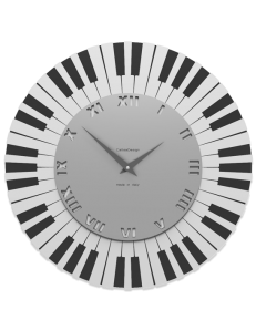 CALLEADESIGN: Orologio da parete musicale donizzetti legno colore grigio in offerta