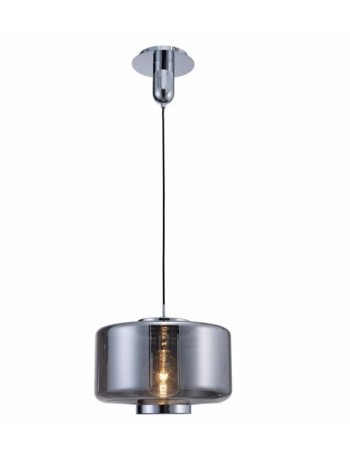 MANTRA: Jarras lampadario moderno vetro grafite metallo cromo in offerta