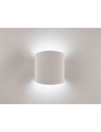 MANTRA: Asimetric applique da parete gx53 led metallo bianco in offerta