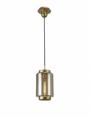 MANTRA: Lampadari a sospensione moderni vetro bronzo trasparente design particolare in offerta