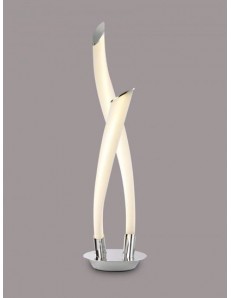 MANTRA: Armonia lampada como' led 18w 3000k design ultramoderno bianco e cromo in offerta