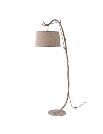 MANTRA: Sabina lampada da terra piantana vintage arco legno marrone per in offerta