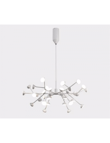 MANTRA: Adn lampadario moderno led 108w 3000k metallo bianco in offerta