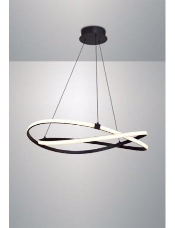 MANTRA: Infinity lampadario led 71cm 60w 2800k marrone in offerta