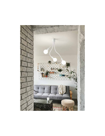 PERENZ: Bulbo plafoniera con bracci sfera orientabili 3 luci in offerta