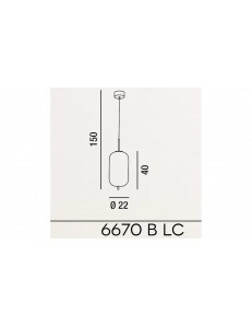 PERENZ: Cirro sospensione 24w led in metallo oro e vetro bianco in offerta 2