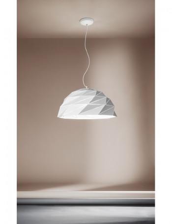 PERENZ: Tilt sospensione moderna 3 luci in metallo bianco ø 56 cucina in offerta