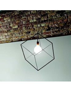 PERENZ: Cube sospensione in metallo nero soggiorno in offerta 2