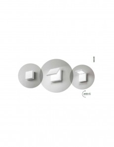 PERENZ: Secret Applique Led con angolazione regolabile bianco in offerta