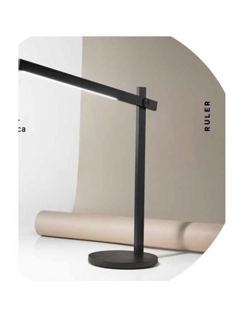 PERENZ: Ruler Lampada tavolo Led moderna nera in offerta
