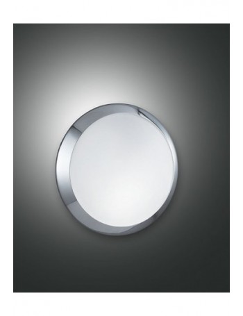 FABAS LUCE: Borea plafoniera cromo rotonda 30 cm in offerta