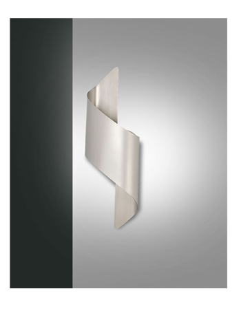 FABAS LUCE: Fanes applique small led 36cm grigio perla in offerta