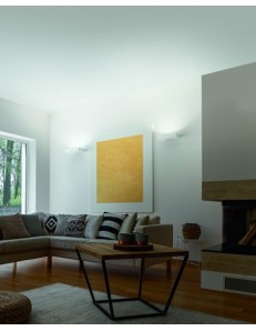 FABAS LUCE: Emma applique moderno led 41w rettangolare allumio e vetro in offerta