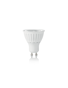 IDEAL LUX: Lampadina GU10 8 watt LED cob faretto vetro ceramica spotlight 38° luce calda in offerta