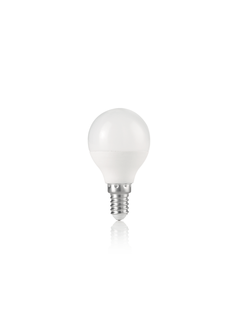 Ideal Lux Lampadina E14 led 7 w sfera bianca luce calda