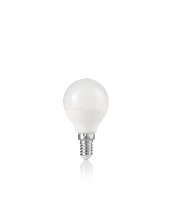 IDEAL LUX: Lampadina E14 led 7 w sfera bianca luce calda in offerta