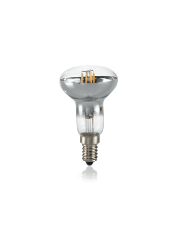 IDEAL LUX: Lampadina E14 led 4w spot vetro cromo luce calda in offerta