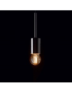 IDEAL LUX: Lampadina E27 led 4w sfera vetro vintage ambra luce calda in offerta 2