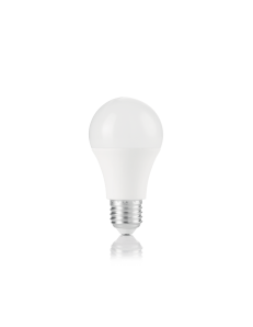 IDEAL LUX: Lampadina E27 led 10 w goccia plastica bianca luce calda in offerta