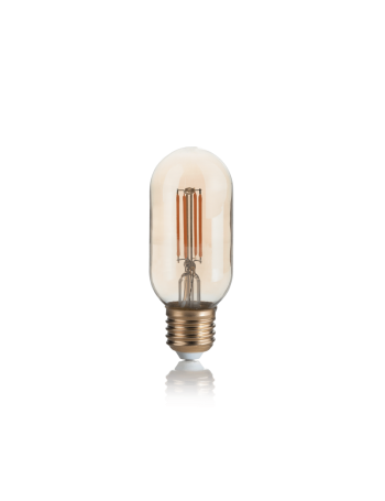 IDEAL LUX: Lampadina E27 led 4 w BOMB vetro ambra vintage luce calda in offerta