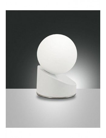 FABAS LUCE: Gravity lumetto led bianco vetro in offerta