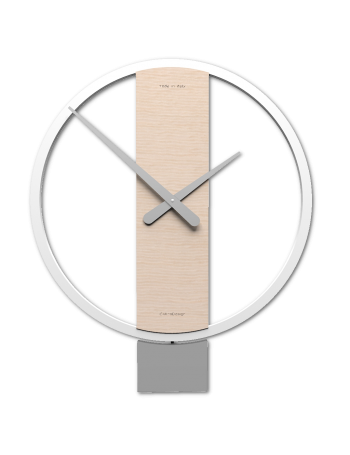 CALLEADESIGN: Kurt orologio a pendolo parete moderno legno rovere decape in offerta