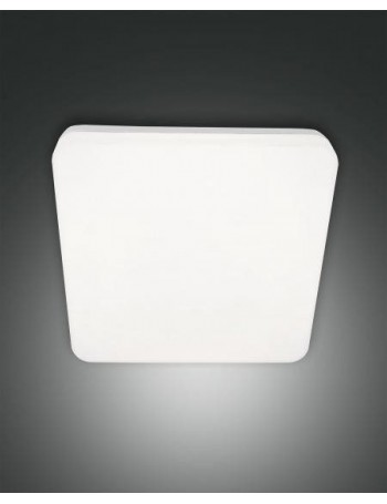 FABAS LUCE: Folk plafoniera IP65 quadrata led 27 watt policarbonato esterno bianco in offerta