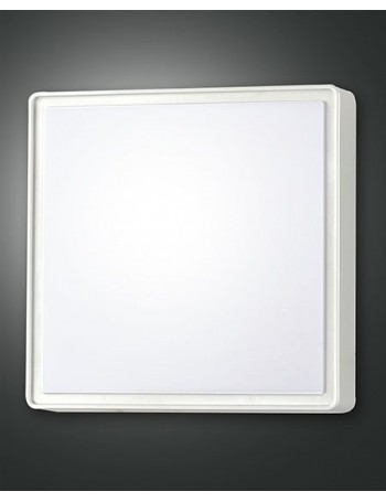FABAS LUCE: Oban IP65 Plafoniera quadrata 30 policarbonato esterno bianco in offerta
