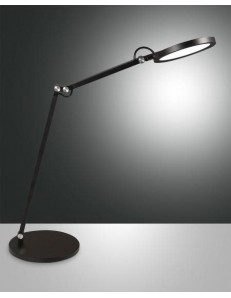 FABAS LUCE: Regina lampada Tavolo led 9 watt nero regolatore luce in offerta