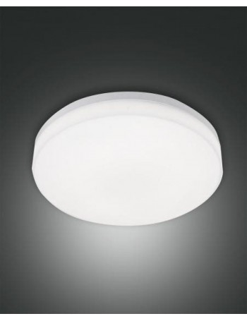 FABAS LUCE: Trigo IP65 Plafoniera Ø28 esterno bianco policarbonato led 27watt in offerta