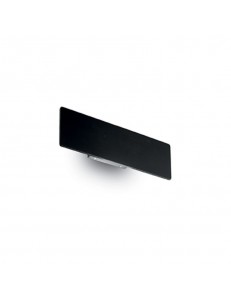 IDEAL LUX: Zig zag ap22 applique led piatto 22w nero in offerta