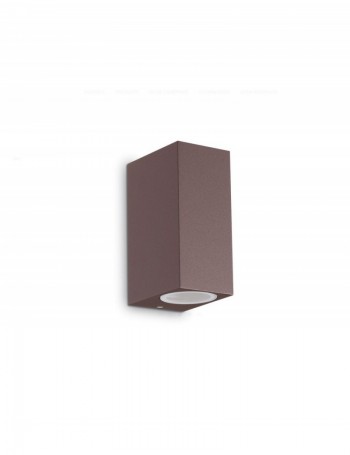IDEAL LUX: Up AP2 Applique da esterno biemissione G9 coffee IP44 in offerta