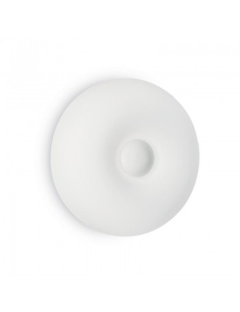 IDEAL LUX: Ulisse pl3 plafoniera moderna vetro bianco rotonda ø52 in offerta