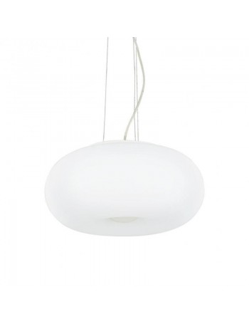 IDEAL LUX: Ulisse sl3 sospensione moderna vetro bianco rotonda ø42 in offerta