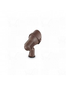 IDEAL LUX: Terra pt1 IP65 faretto lampada da giardino small coffee in offerta